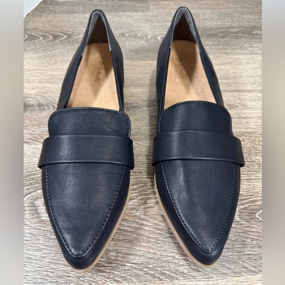 Dr Scholls Shoes Women 8.5M Black Loafers Pointed Toe NEW Original Collection - Picture 1 of 8